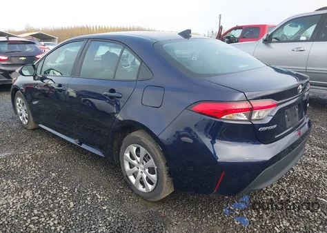 2025 Toyota Corolla Le z USA, uszkodzony, nr VIN 5YFB4MDE8SP320041